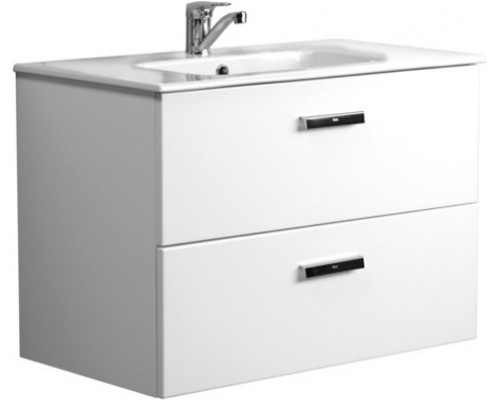 ZRU9000032 Victoria Nord шкаф под раковину 80 см, белый ZRU9000032