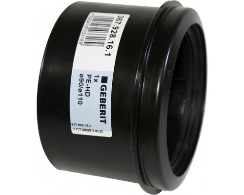 367.928.16.1 Переходная муфта Geberit PE d-90/110, для канализации 367.928.16.1