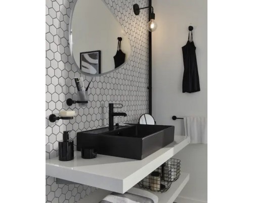 EXBH112-NGM Vivienne Vivienne, раковина-столешница, 60 см, матовая черная EXBH112-NGM