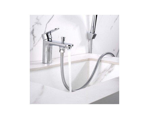 AQ1844CR НИКА смеситель врезной на борт ванны на 1 отв. AQ1844CR