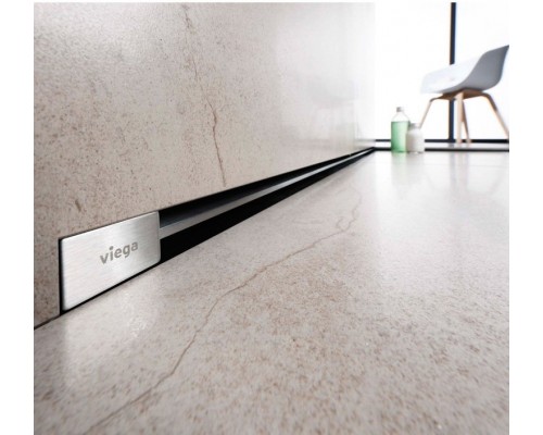 736552 Advantix Vario душевой лоток для встраивания в стену, проп. способность 0,45 л/с, L=300-1200, H=90-160, модель 4967.10 736552