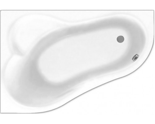 1.WH11.2.034 ИБИЦА 150х100 ванна ассиметричная акриловая левосторонняя белая 1.WH11.2.034