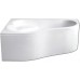 1.WH11.2.034 ИБИЦА 150х100 ванна ассиметричная акриловая левосторонняя белая 1.WH11.2.034
