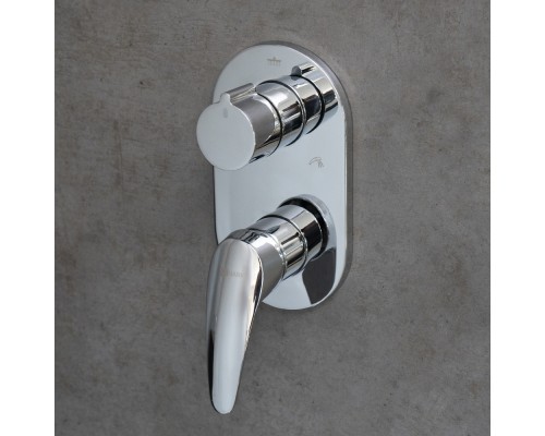 LM0429CLINARAСмеситель для душа встраиваемый с дополнительной 1-функциональной лейкой, хром LM0429C