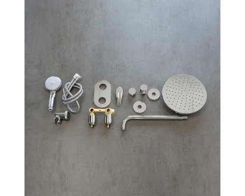 LM0429CLINARAСмеситель для душа встраиваемый с дополнительной 1-функциональной лейкой, хром LM0429C