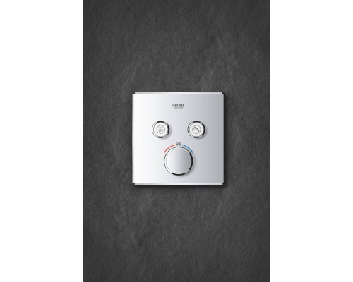 29124000 Grohtherm SmartControl Внешняя часть термостатического смесителя на 2 выхода, хром 29124000