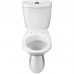 1.WH11.0.035 АНИМО унитаз-компакт, прямой (эконом: 1-реж., полипроп) 1.WH11.0.035