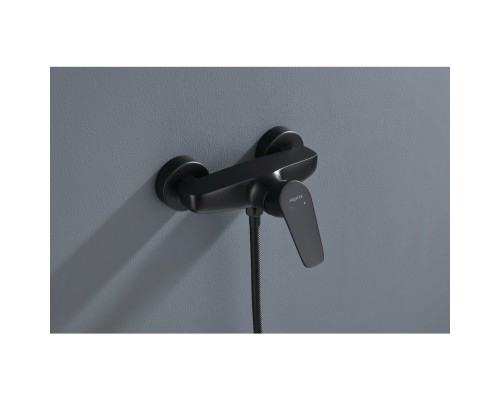 AQ1160MB БЕТТА смеситель для душа, матовый черный AQ1160MB