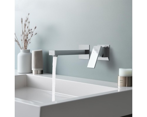 AQ1613CR ЛИБРА смеситель для раковины настенный (внешняя и скрытая часть) AQ1613CR