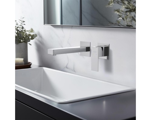 AQ1613CR ЛИБРА смеситель для раковины настенный (внешняя и скрытая часть) AQ1613CR