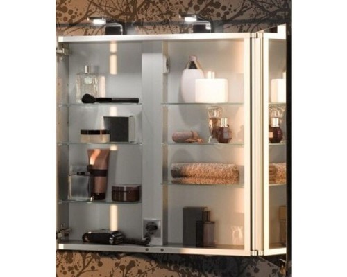 12703171301 ROYAL UNIVERSE Зеркальный шкаф 800х752х143 мм, с подсветкой 12703171301
