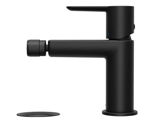 Смеситель для биде с донным клапаном PU 055.20 черный X070189