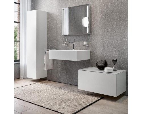 39026380000 EDITION 90 Боковая тумба 800х484х400 mm, структурный лак белый 39026380000