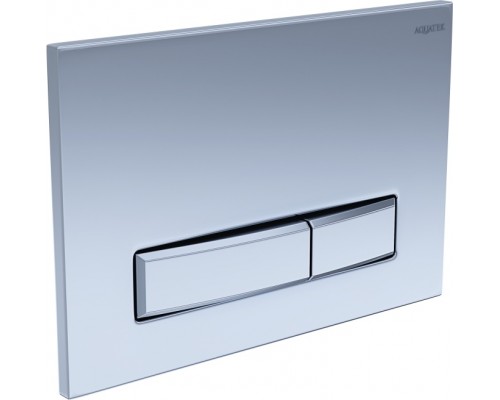 KDI-0000024 (009C) Панель смыва Slim Хром матовый (клавиша прямоугольная) KDI-0000024