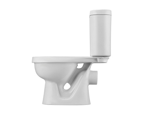 1.WH50.1.741 КАСПЕР Унитаз-компакт прям (стандарт: 1-реж., полипропилен, пл. крепеж) 1.WH50.1.741