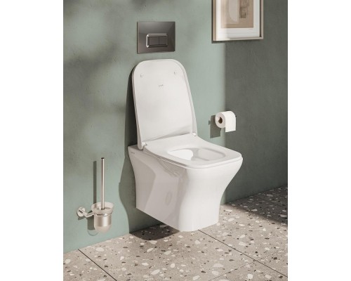 7484B003-0075 Подвесной безободковый SmoothFlush унитазZentrum Square (НУЖНА КРЫШКА 191-003-009, 810-003-009) 7484B003-0075