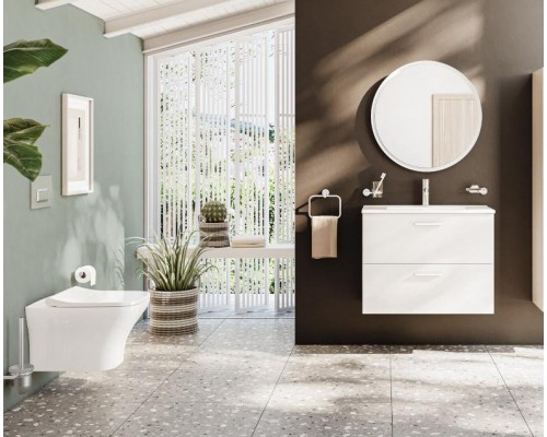 7484B003-0075 Подвесной безободковый SmoothFlush унитазZentrum Square (НУЖНА КРЫШКА 191-003-009, 810-003-009) 7484B003-0075