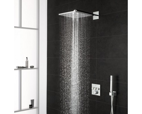 34706000 Grohtherm SmartControl Perfect Душевая система с душевым гарнитуром и верхним душем Rainshower SmartActive Cube 310, хром 34706000