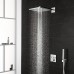 34706000 Grohtherm SmartControl Perfect Душевая система с душевым гарнитуром и верхним душем Rainshower SmartActive Cube 310, хром 34706000
