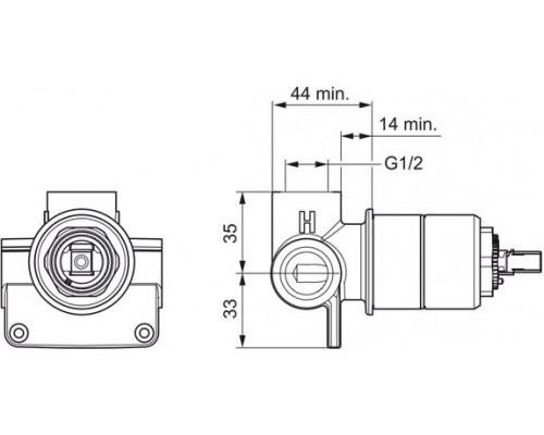 1488 Set Polara комплект ( см-ль д/душа (вн. и скр.части)+гиг.душ со шлангом и держателем+шланг. подсоединение) 1488
