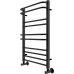 Бетта П10 500х800 Полотенцесушитель Aquatek (черный муар) AQ KRC1080BL