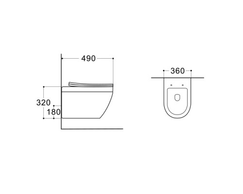 Комплект инсталляции с унитазом 4 в 1 AQUATEK ЛЕЯ Т-035 Tornado ЛЕЯ Т-035