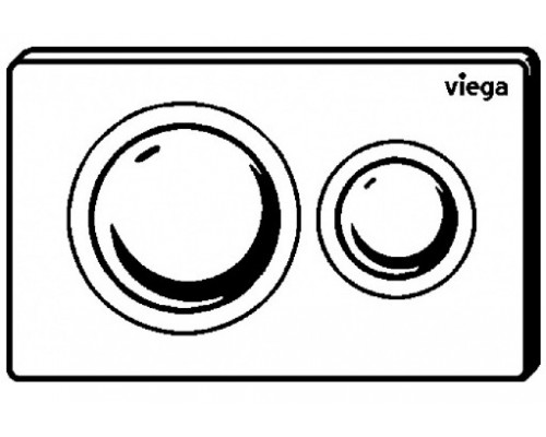 796389 Prevista Панель смыва для унитазов Visign for Style 20, пластик, матовый черный, модель 8610.1 796389