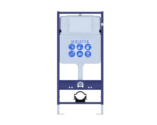 SET AQUATEK ГЕЛИОС KKI2 (рама AQUATEK Standard INS-0000012(без клавиши)+кпереж KKI-0000002+унитаз AQ1993T-00 ГЕЛИОС + с тонким сиденьем soft-close SET AQUATEK ГЕЛИОС KKI2