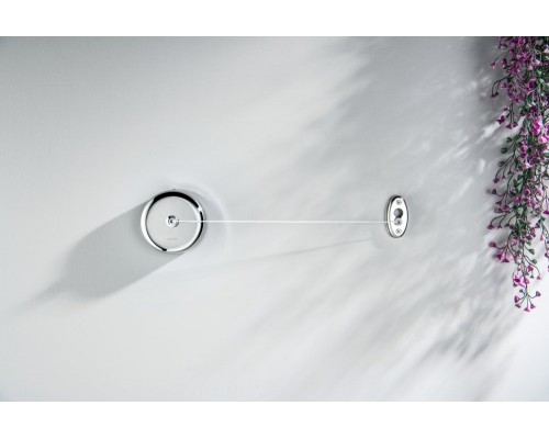 AQ4994CR веревка для белья 2,5 м в комплекте с держателем, полир. хром AQ4994CR