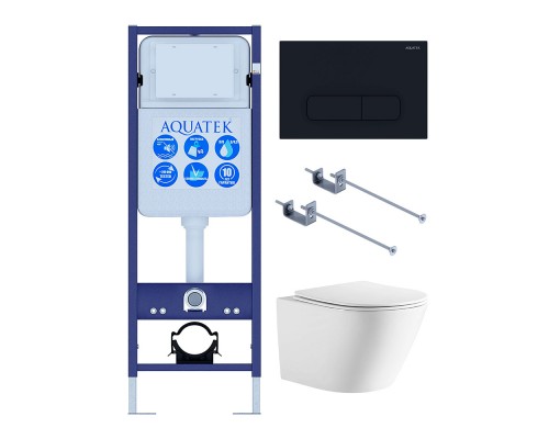 SET AQUATEK ЛИБЕРТИ-INS17-017(рама AQUATEK Standard INS-0000017 +KKI-0000001+KDI-0000017 унитаз ЛИБЕРТИ AQ1999T-00 с тонким сиденьем sc) SET AQUATEK ЛИБЕРТИ-INS17-017