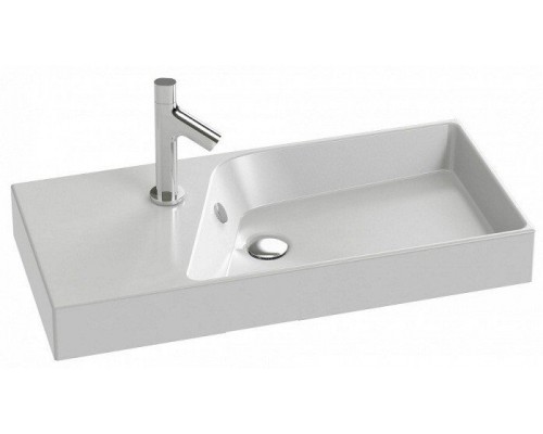 RYTHMIK EXP112-00 Подвесная раковина-столешница Ш80Г37 см. Одно отверстие для смесителя. EXP112-00