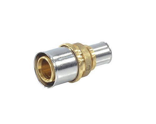 Муфта МП/PE-X пресс лат Дн26х16 перех Giacomini RM103Y016 Муфта МП/PE-X пресс лат Дн26х16 перех Giacomini RM103Y016