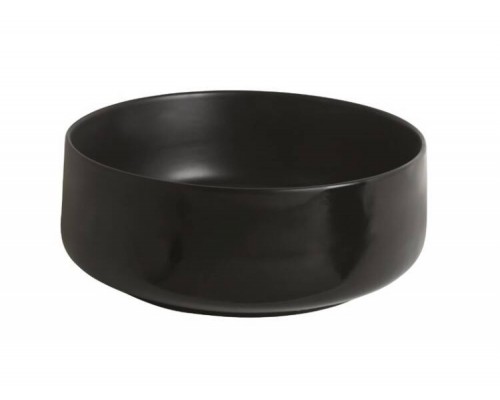 Раковина, Artceram, Cognac, шгв 420-420-160, отверстия для смесителя-отсутствуют, цвет-Black Matt