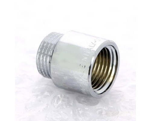 Удлинитель НВ хромированный TIEMME 1/2"х20мм