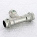 Тройник пресс нержавеющая сталь Sanpress Inox VIEGA 18х15х18