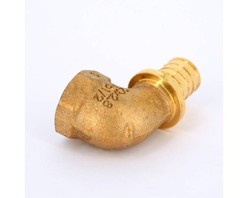 Угол надвижной В бронзовый REHAU 20х1/2"