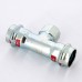 Тройник пресс-В оцинкованная сталь Prestabo VIEGA 22х1/2"х22