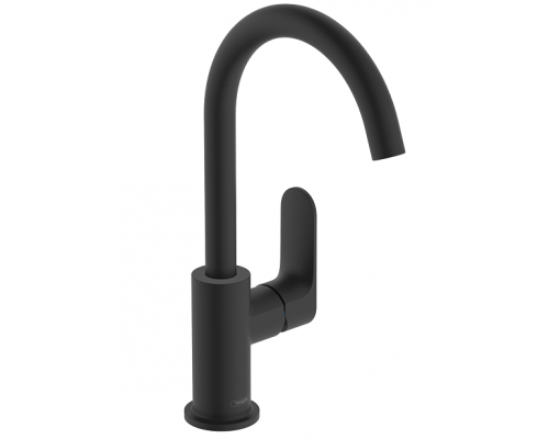 Смеситель для раковины, Hansgrohe, Rebris S, цвет-черный матовый Смеситель для раковины, Hansgrohe, Rebris S, цвет-черный матовый