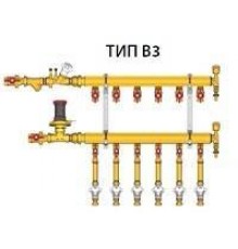 Узел коллекторный тип В-3, 3/4 x 1/2/4