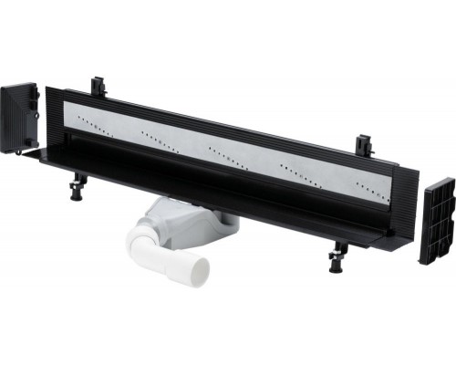 736736 Advantix Vario душевой лоток для встраивания в стену, плоская модель, проп. способность 0,4 л/с, L=300-1200, H=70-100, модель 4968.10 736736