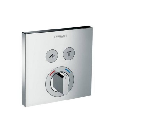Смеситель для душа, Hansgrohe, ShowerSelect, цвет-хром