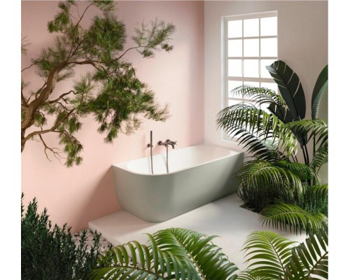 Ванна, Treesse, Cora, правая, шгв 1700-750-600, цвет-белый