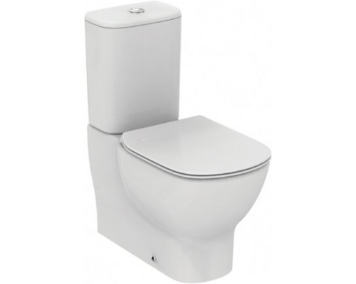 T008201 TESI AquaBlade Напольный пристенный унитаз для монтажа с бачком T008201