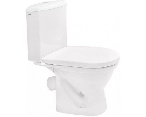 1.WH30.2.196 АЛЬКОР унитаз-компакт диагон.выпуск, 2 режима, полипропилен 1.WH30.2.196