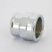 Муфта ВВ бронза Viega 3/4"х1/2" хромированная