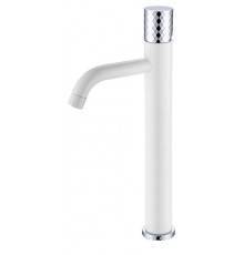 Boheme Stick Смеситель для раковины высокий, цвет: White Diamond Chrome 122-WCR