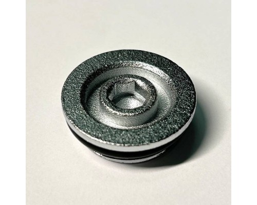 Заглушка Н 3/4 с прокладкой O-RING, хромированная