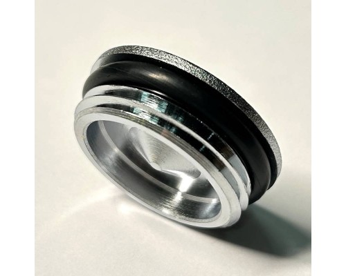Заглушка Н 1 с прокладкой O-RING, хромированная