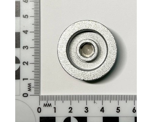 Заглушка Н 1 с прокладкой O-RING, хромированная