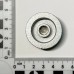 Заглушка Н 1 с прокладкой O-RING, хромированная